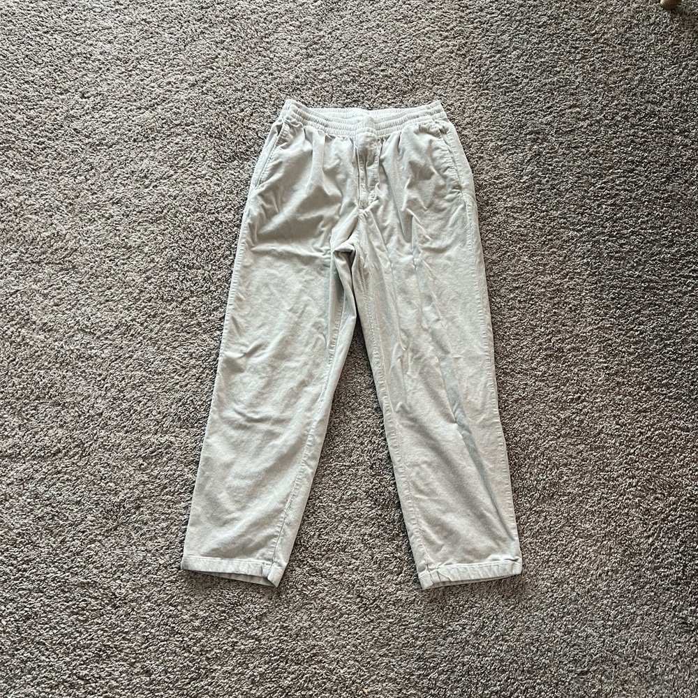 Uniqlo Women’s Corduroy Easy Pant, size medium, color: off white